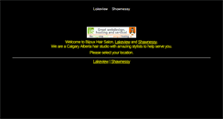 Desktop Screenshot of bijouxhairsalon.com